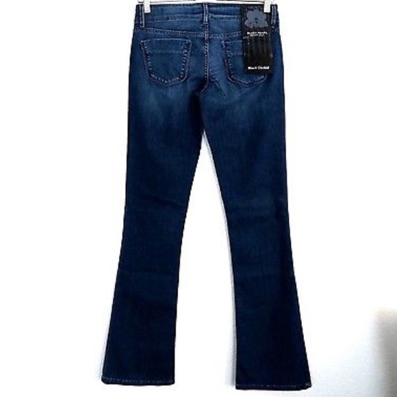 BLACK ORCHID Bootcut Pearl JEANS Denim 26 NEW - Picture 2 of 4